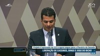 CCJ aprova legalização de cassino, bingo, jogo do bicho e corrida de cavalo