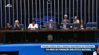 Papel da Biblioteca Nacional na formação da cultura brasileira é destaque em sessão
