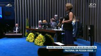 Pastoral da Pessoa Idosa: atuação de 20 anos recebe homenagem no Senado