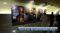 Senado inaugura exposição interativa sobre os 200 anos da instituição