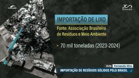 Senado aprova projeto que proíbe importação de lixo