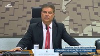 Eleito presidente da CRE, Nelsinho Trad destaca desafios do comércio internacional
