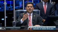 Todos os partidos estão representados nas comissões do Senado, diz Davi