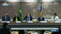 Arns destaca voto de solidariedade à Ucrânia aprovado pelo Senado
