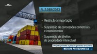 CAE aprova permissão para medidas protecionistas como reciprocidade