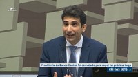 CPI das Bets ouve presidente do Banco Central, Gabriel Galípolo, na terça