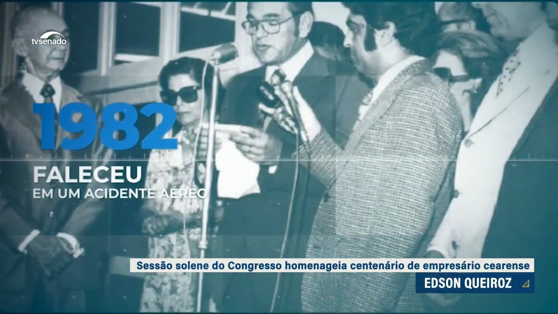 Vídeo: Empresário cearense, Edson Queiroz é homenageado em sessão do Congresso