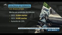 Campanha Maio Amarelo busca evitar mortes no trânsito