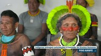Representantes dos kayapós pedem diligência da CDH no território