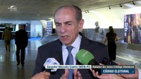 Marcelo Castro comenta pontos de discordância sobre novo Código Eleitoral