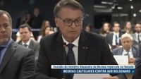 Medidas cautelares contra Bolsonaro repercutem no Senado
