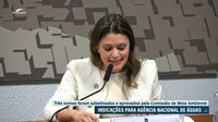 CMA aprova indicados para Agência Nacional de Águas