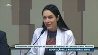 Debatedores criticam na CMA a exportação marítima de animais vivos