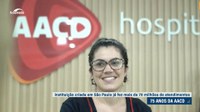 Sessão especial marca aniversário de 75 anos da AACD