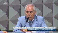INSS é maior que desconto associativo, diz Stefanutto à CPMI
