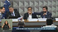 Presidente do Sindnapi permanece em silêncio no depoimento à CPMI do INSS