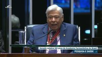 Sessão especial comemora 100 anos da Academia de Ciências Farmacêuticas do Brasil