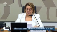 Debatedores pedem campanha de conscientização sobre saúde bucal