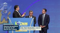 Davi anuncia sessão do Congresso para analisar veto sobre convênios com municípios