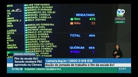Escala 6x1: entenda o texto aprovado na Câmara e a tramitação no Senado