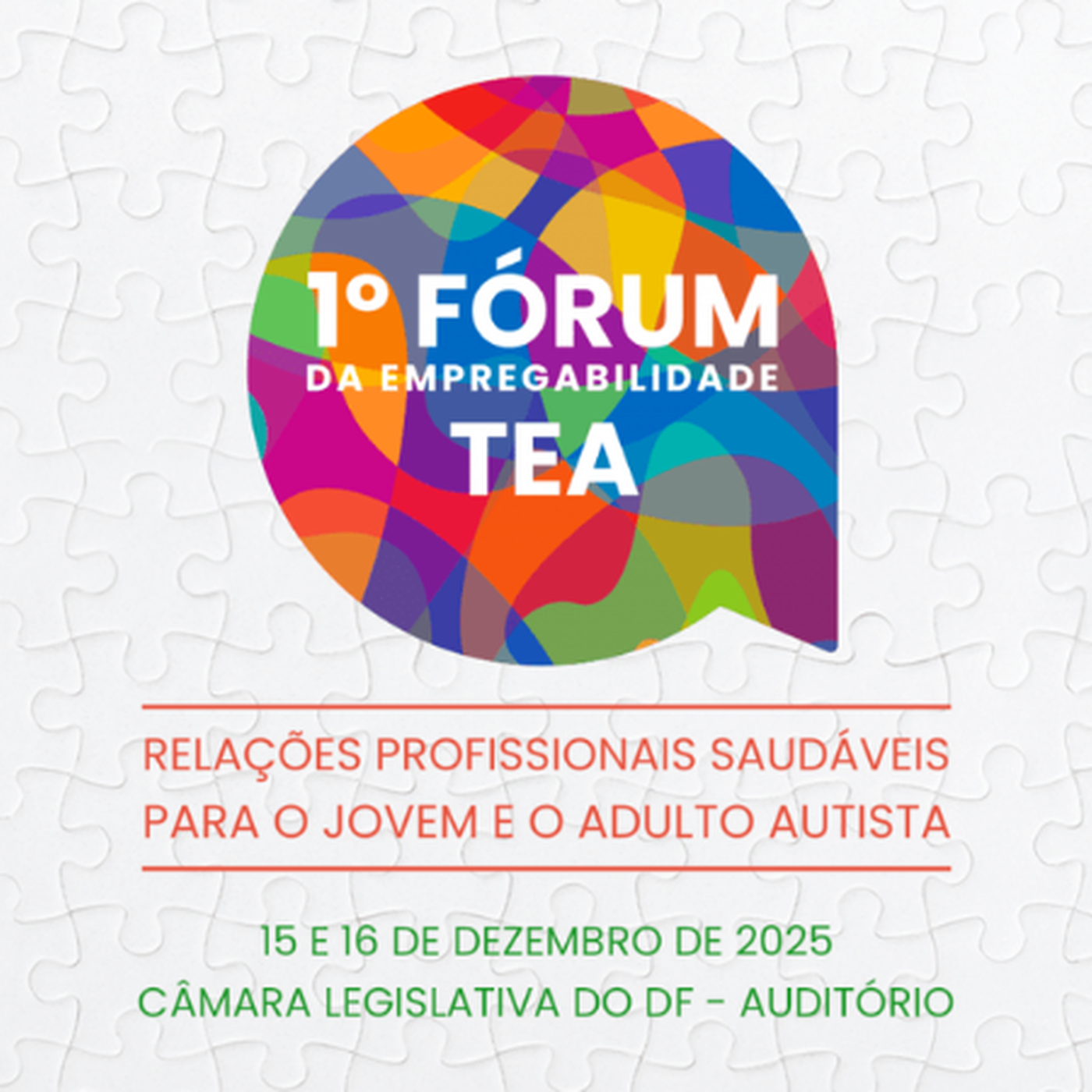 Brasília sedia fórum inédito sobre empregabilidade de pessoas autistas