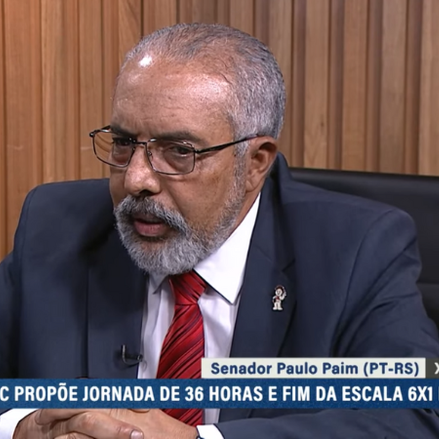 Paulo Paim acredita em aprovação da PEC que acaba com a escala 6x1 em 2026