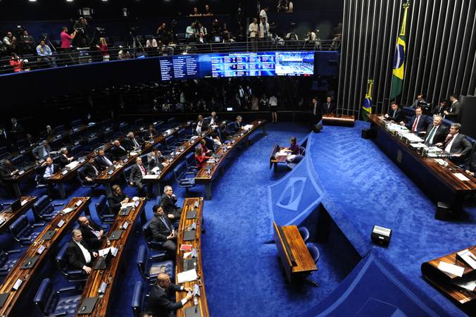 Plenário do Senado durante sessão deliberativa extraordinária.


Foto: Jonas Pereira/Agência Senado