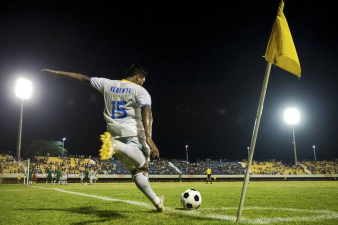 Palmas - Jogo final do futebol entre Xerente e Bolívia ( Marcelo Camargo/Agência Brasil)