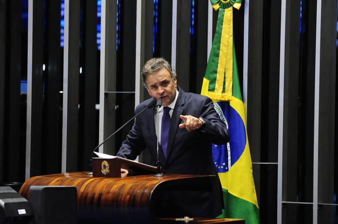 Plenário do Senado durante sessão deliberativa ordinária.

Em discurso, senador Aécio Neves (PSDB-MG).


Foto: Jonas Pereira/Agência Senado