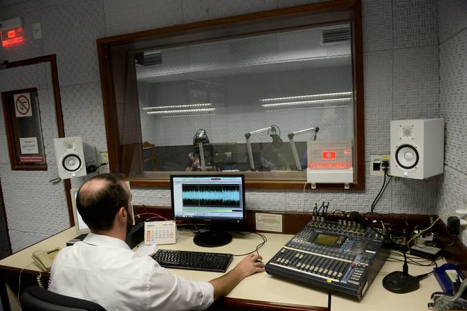 Instalações da Rádio Senado após reforma.

Foto: Roque de Sá/Agência Senado