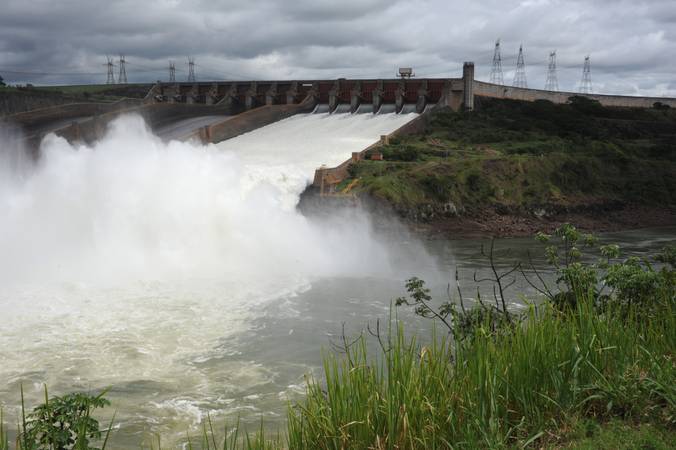 The Hydroelectric Power Dam of Itaipu, Brazil
