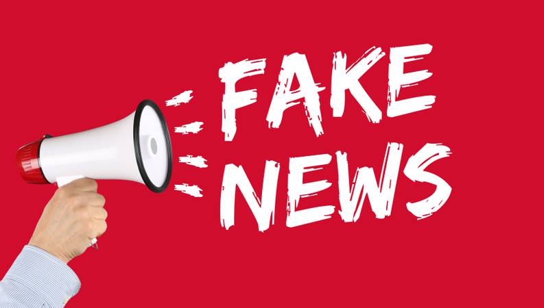 fake news news truth lie media internet megaphone