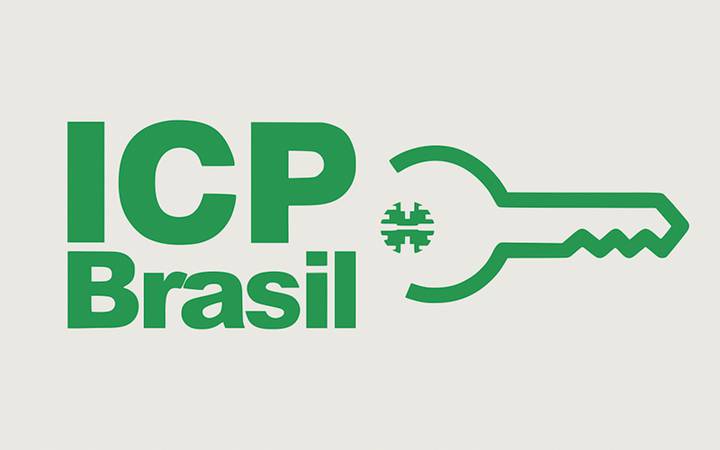 Logo do ICP-Brasil.