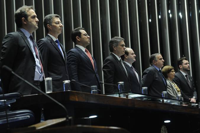 Plenário do Senado Federal durante sessão especial destinada 

Foto: Geraldo Magela/Agência Senado