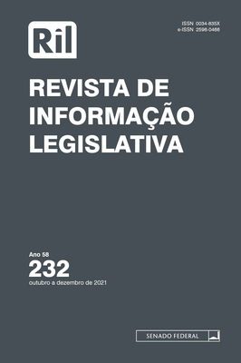 Revista de Informação Legislativa v. 58, n. 232 (out./dez. 2021) ISSN 2596-0466