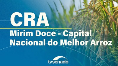 CRA debate reconhecimento de Mirim Doce como Capital Nacional do Melhor Arroz