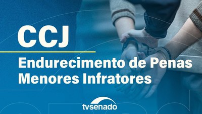 CCJ analisa proposta que endurece regras para adolescentes infratores