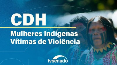 Ao vivo: CDH debate atendimento a mulheres indígenas vítimas de violência doméstica