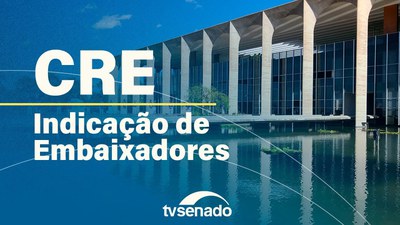 CRE analisa indicações para embaixadas