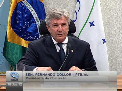 Collor expõe motivos para representação contra a Procuradoria da República