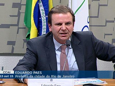Eduardo Paes fala da preparação do Rio de Janeiro para os jogos Olímpicos