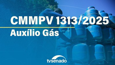 CMMPV 1.313/2025 debate mudanças no Auxílio Gás
