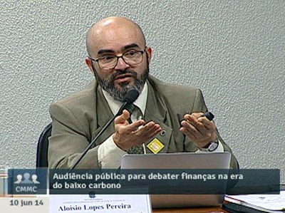 Aloísio Pereira (Ministério da Fazenda) fala da condição do Brasil para tratar da emissão de carbono