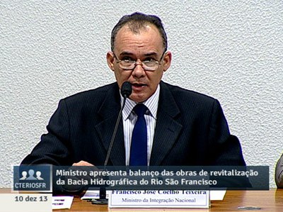 Ministro apresenta balanço das obras de revitalização da Bacia Hidrográfica do Rio São Francisco