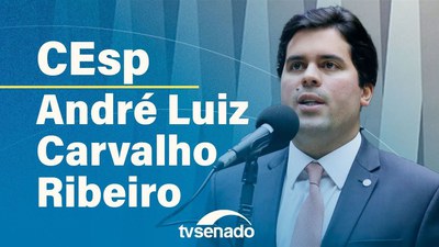 Ao vivo: Comissão de Esporte recebe André Luiz Carvalho Ribeiro, ministro de Esporte