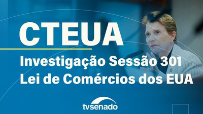 Comissão debate investigações comerciais dos Estados Unidos contra o Brasil