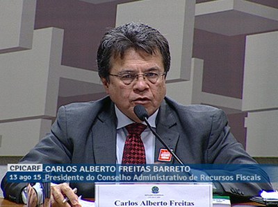 Carlos Barreto descreve informações do contencioso administrativo tributário da União