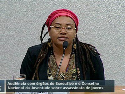 Larissa Borges destaca atuação da Seppir na defesa do jovem e da igualdade racial