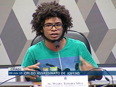 Wesley Silva (Amanhecer contra a Redução) reclama da ausência do poder público