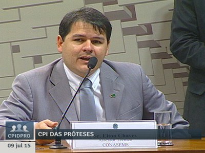 Elton Chaves(CONASEMS) enfatiza que é necessário regular os preços de órteses e próteses 